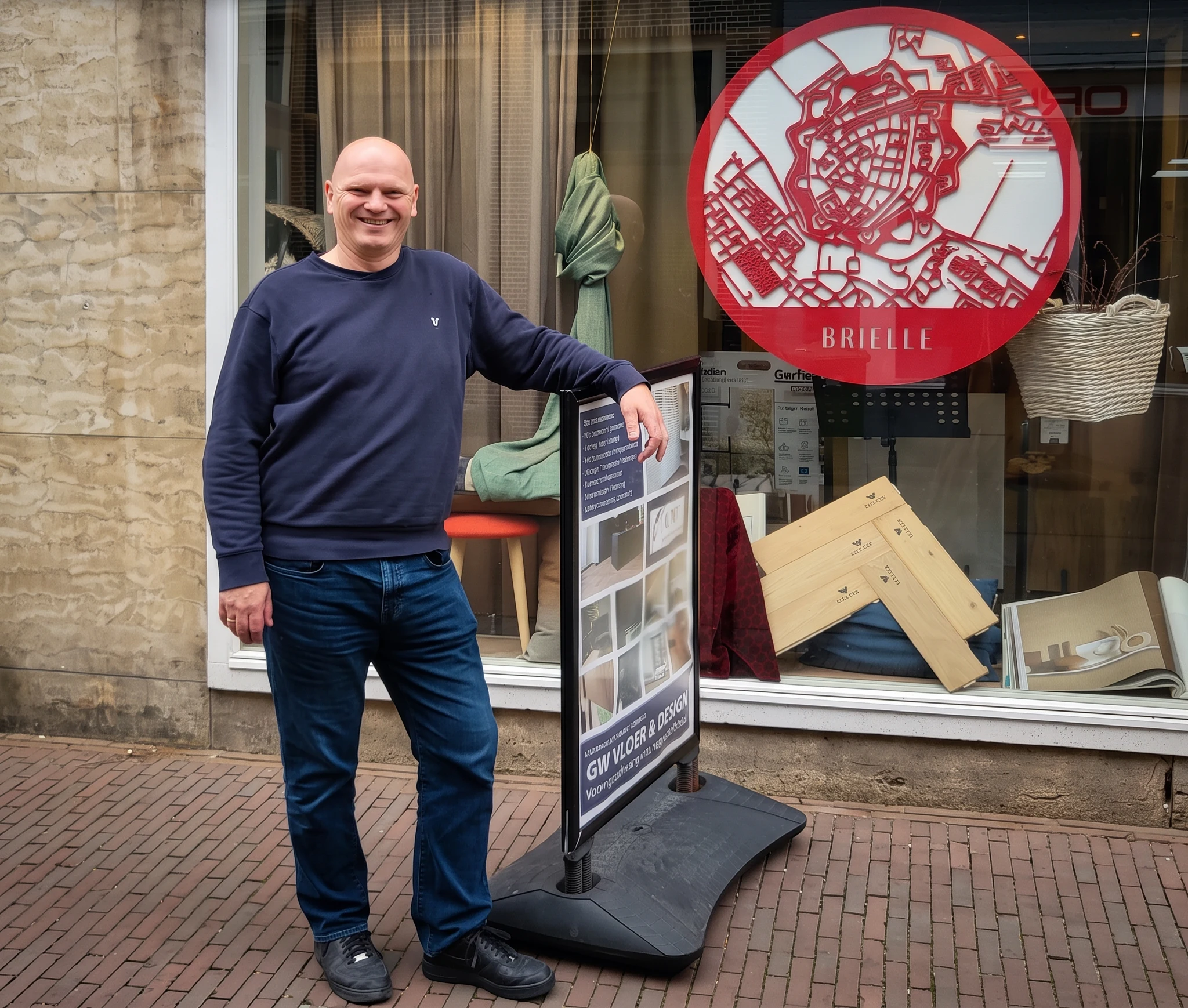 Gerrit van GW Vloer & Design in Brielle